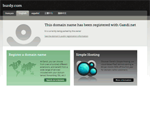 Tablet Screenshot of burdy.com