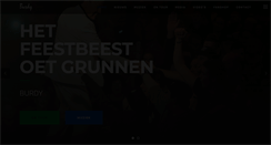 Desktop Screenshot of burdy.eu